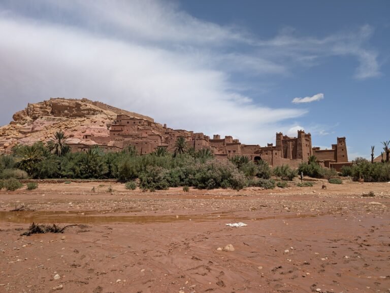 Ait Ben Haddou ksar near Ouarzazate on a day trip.